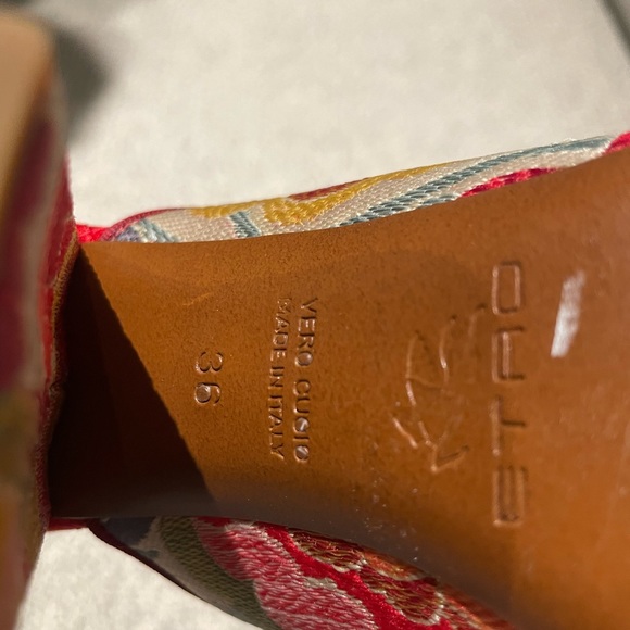 Size 36 Etro mules- never worn! - Picture 5 of 5